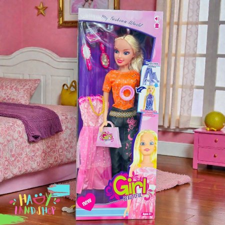 لعبة باربي طويلة فاشيون -My Fashion World